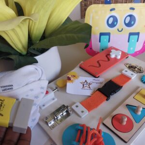 Placa Educativa Sensorial Montessori